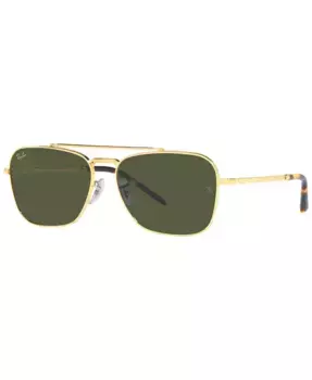 Унисекс солнцезащитные очки, RB3636 NEW CARAVAN 55 Ray-Ban, золотой