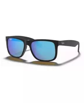 Унисекс солнцезащитные очки, RB4165 Justin Mirror Ray-Ban, черный