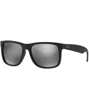 Унисекс солнцезащитные очки, RB4165 Justin Mirror Ray-Ban, черный