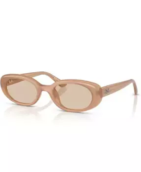 Унисекс солнцезащитные очки RB4441D Ray-Ban, коричневый/бежевый