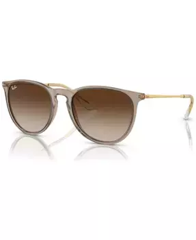 Унисекс солнцезащитные очки с низкой переносицей, RB4171F ERIKA Ray-Ban, коричневый
