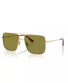 Унисекс солнцезащитные очки стандартные, RB3758 Ray-Ban, золотой