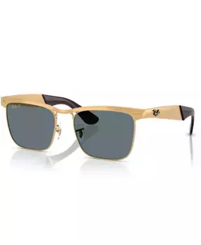 Унисекс солнцезащитные очки Wayfarer Deluxe с поляризацией, RB3875 Ray-Ban, серый