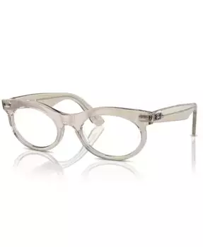 Унисекс солнцезащитные очки, Wayfarer Oval Change RB2242 фотохромные Ray-Ban, серый