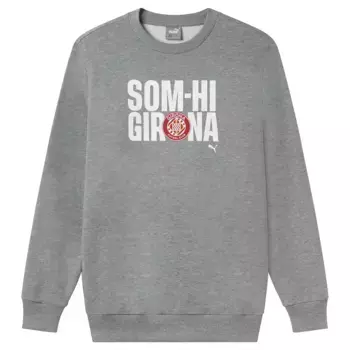 Унисекс SOM-HI Crew Girona FC Puma Толстовка, серый