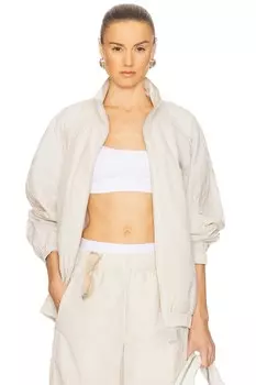 Унисекс спортивная куртка Alexander Wang, white onyx