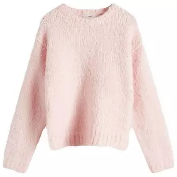 Унисекс-Свитер из облачного букле Dunst, розовый