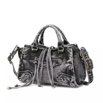 UNITE STAR Женская сумка через плечо, джинсовая ткань