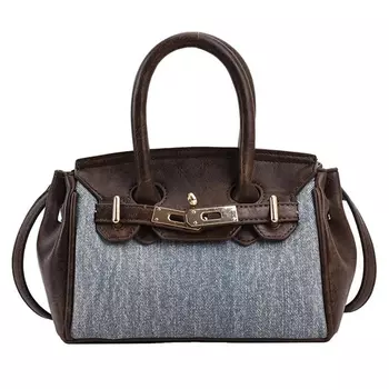 UNITE STAR Женская сумка через плечо, Темно-синий пишется коричневым