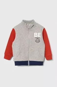 United Colors of Benetton Детская хлопковая толстовка, серый