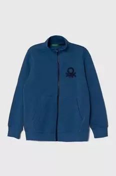 United Colors of Benetton Детская хлопковая толстовка, синий