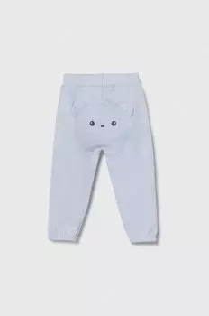 United Colors of Benetton Хлопковые спортивные штаны для малышей, синий