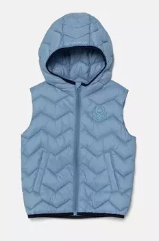 United Colors of Benetton жилет без рукавов, синий
