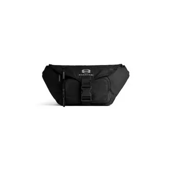 Unity Большой поясной рюкзак BALENCIAGA, черный