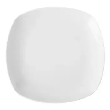 Универсальная десертная тарелка полуквадратная El Corte Ingls, белый