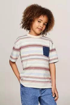 Универсальная футболка с карманом Tommy Hilfiger, красный