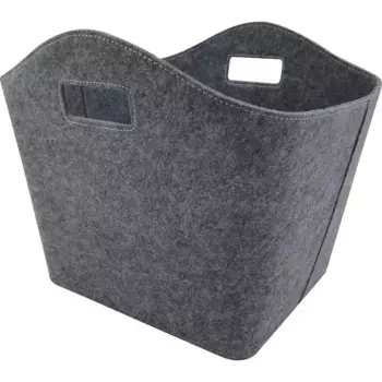 Универсальная корзина Firefix «мешок для дров», серый