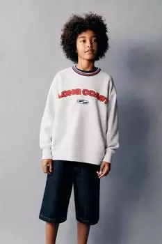 Универсальная толстовка ZARA, серый мергель