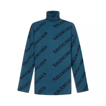 Универсальная водолазка Balenciaga Бензино-синий/черный