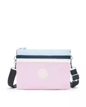 Универсальная женская сумка через плечо Easy Riri L с регулируемым ремешком разноцветного цвета Kipling