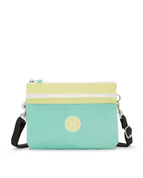 Универсальная женская сумка через плечо Easy Riri L с регулируемым ремешком и молнией Kipling, желтый