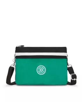 Универсальная женская сумка через плечо Easy Riri L с регулируемым ремешком и молнией Kipling, мультиколор