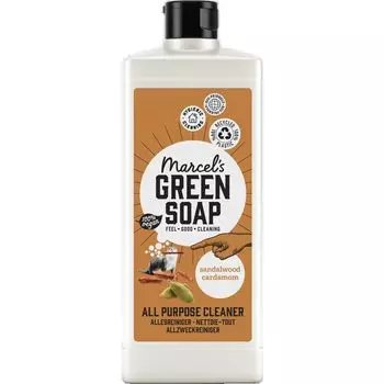 Универсальное чистящее средство с сандалом и кардамоном Marcel's Green Soap, 750 ml