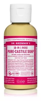 Универсальное жидкое мыло Dr. Bronner’s Rose