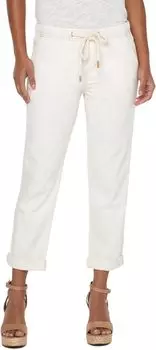 Универсальные брюки Rascal с завязками спереди и манжетами Liverpool Los Angeles, цвет Antique Ecru
