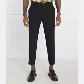Универсальные брюки узкого кроя Versace, черный