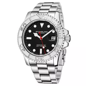 Универсальные дайверские часы Oceana, диаметр 42 мм, с браслетом из нержавеющей стали STHRLING Original, черный