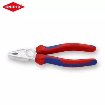 Универсальные клещи для проволоки KNIPEX, длина 160 мм, тиски, плоскогубцы для проволоки промышленного класса, длина 6,3 дюйма 03 05 160