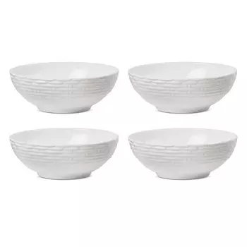 Универсальные миски Lenox Wicker Creek, набор из 4 шт, белый