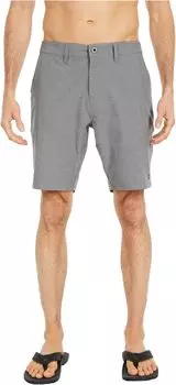 Универсальные прогулочные шорты Drifter 2 Hybrid 19 дюймов Salty Crew, серый