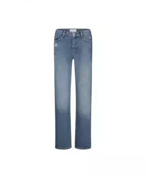 Универсальные прямые джинсы с низкой посадкой. Fabienne Chapot, синий