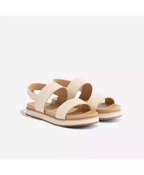 Универсальные сандалии на плоской платформе Nisolo, бежевый