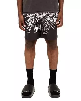 Универсальные шорты Purple Brand, черный