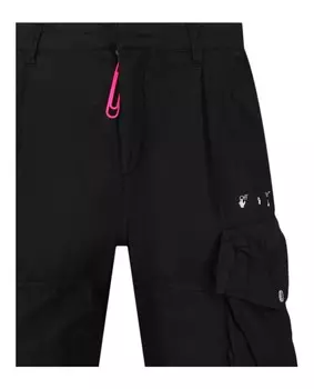 Универсальные шорты с логотипом Off-White, черный