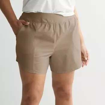 Универсальные спортивные шорты больших размеров Tek Gear, цвет kalari khaki