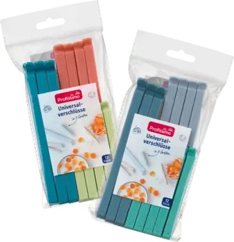 Универсальные застежки 3-х размеров 12 шт. Profissimo