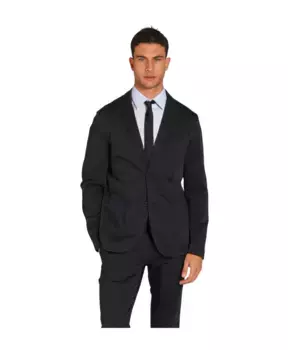 Универсальный зимний мужской пиджак из трикотажа. Mason'S, синий