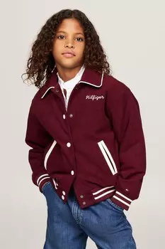 Университетская куртка бомбер Tommy Hilfiger, красный