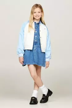 Университетская куртка бомбер Tommy Hilfiger, синий