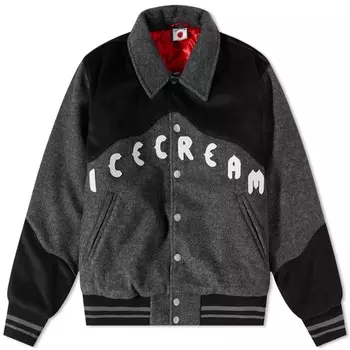 Университетская куртка Icecream Western, серый