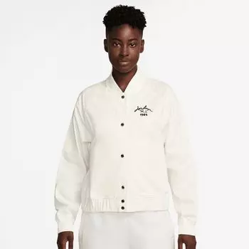 Университетская куртка JORDAN, цвет sail/black