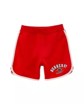 Университетские шорты Burberry Malcolm, красный