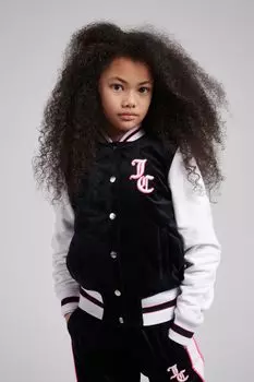 Университетский бомбер Juicy Couture, черный