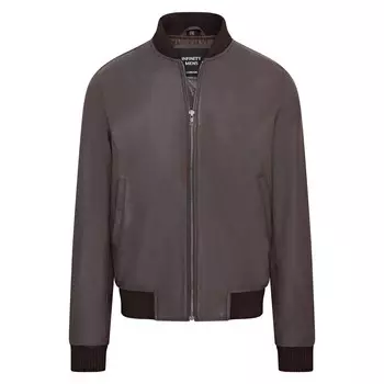 Университетский бомбер ma 1 из мягкой кожи Infinity Leather, коричневый