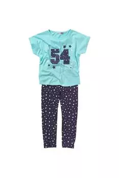 Университетский пижамный комплект Girls 54 Cozy n Dozy, синий
