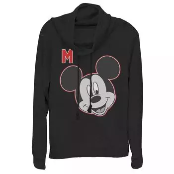 Университетский топ с надписью Disney's Mickey Mouse для юниоров и хомутом с графическим рисунком Licensed Character